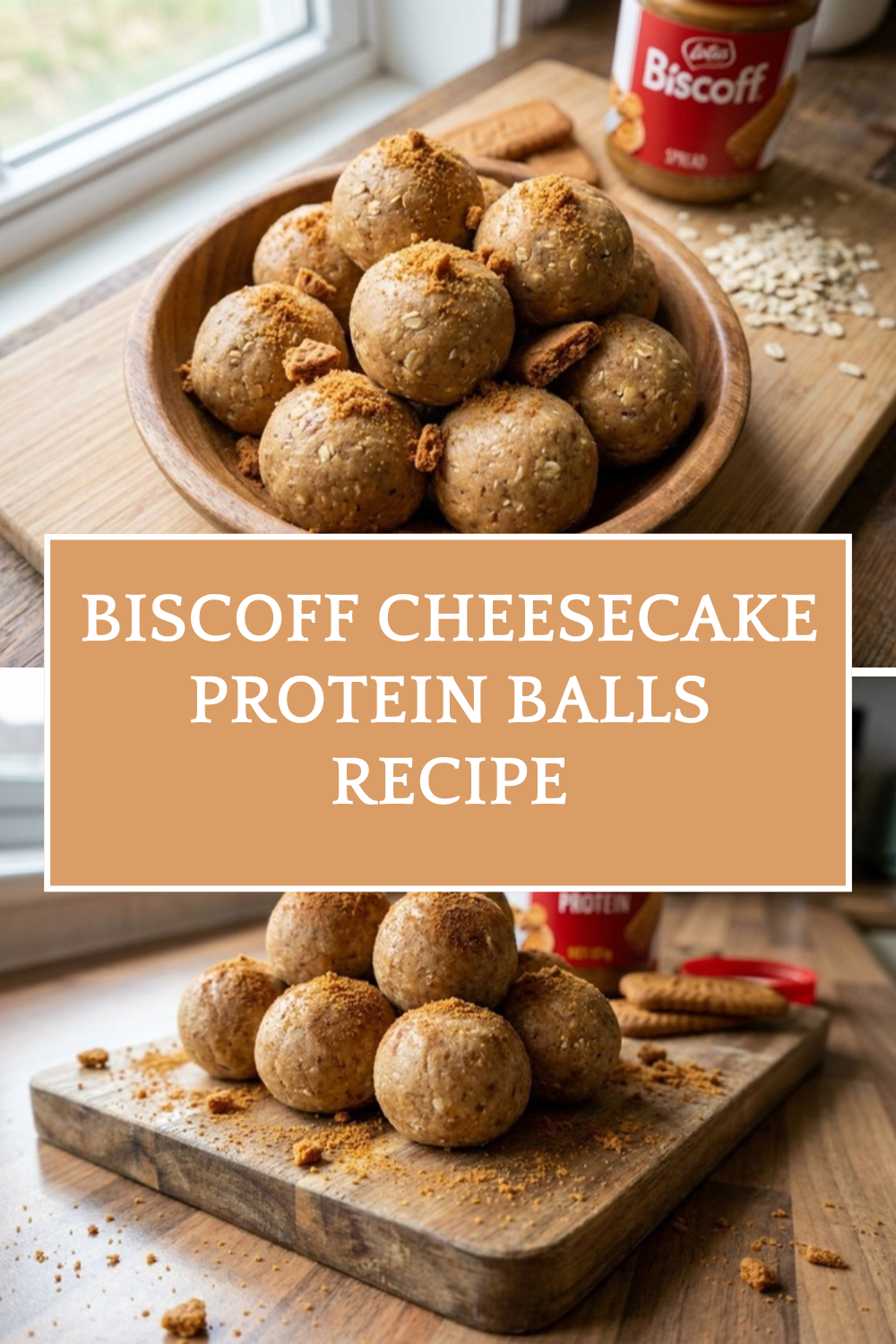 Biscoff Cheesecake Protein Balls Recipe