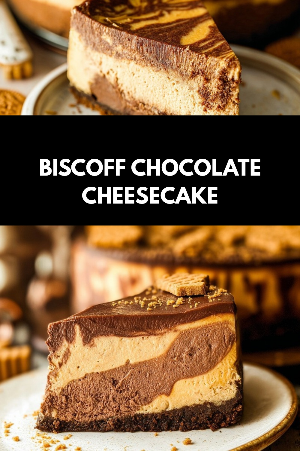 Biscoff Chocolate No Bake Cheesecake 4 Biscoff Chocolate Cheesecake