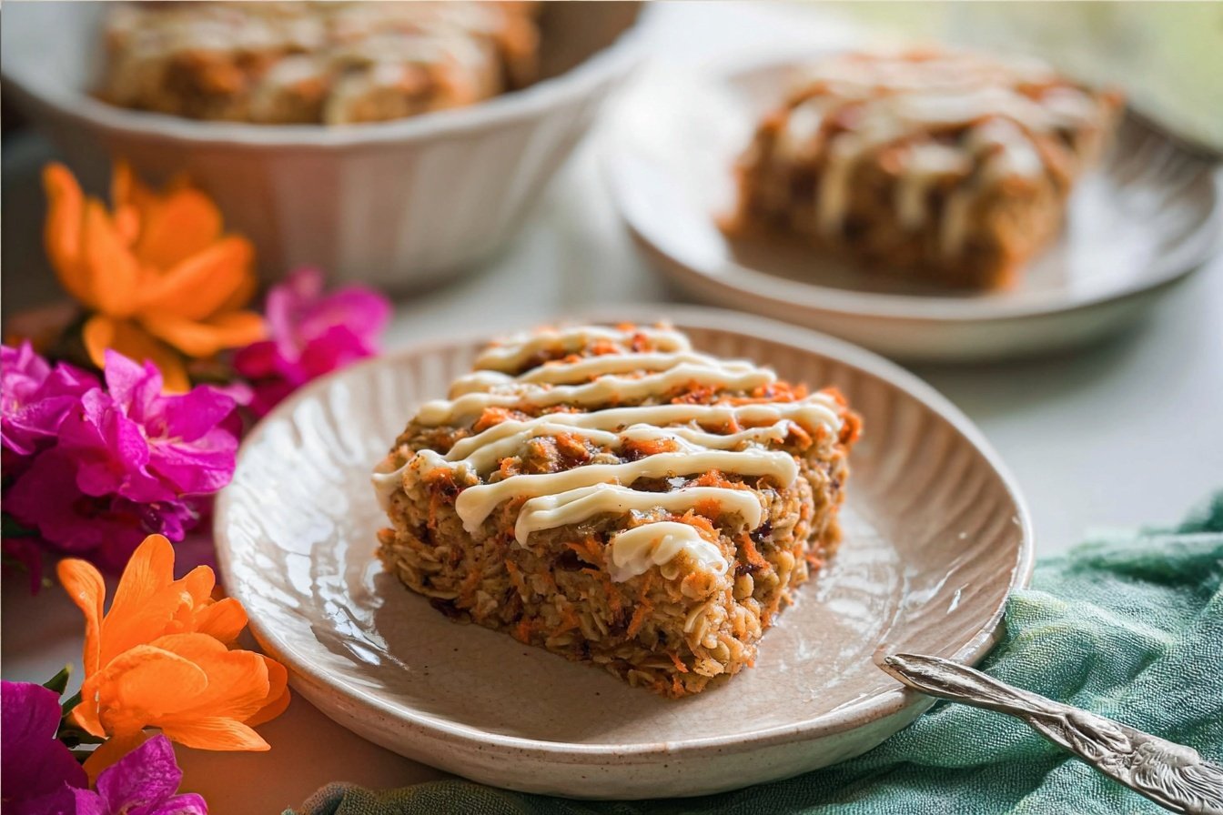 Carrot Cake Baked Oatmeal