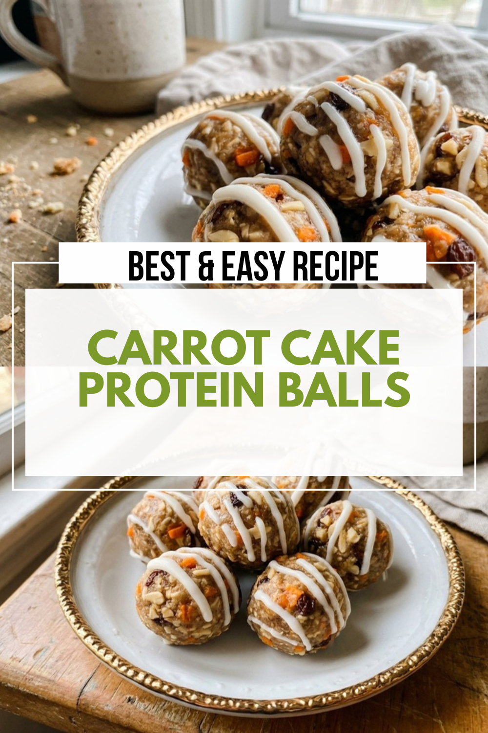 Carrot Cake Protein Balls