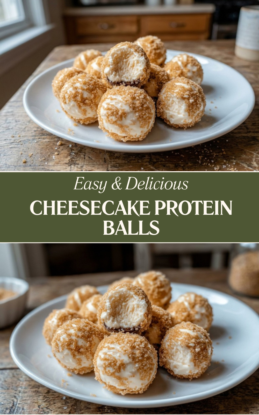 Lemon Cheesecake Protein Balls No Bake Recipe 7 Cheesecake Protein Balls