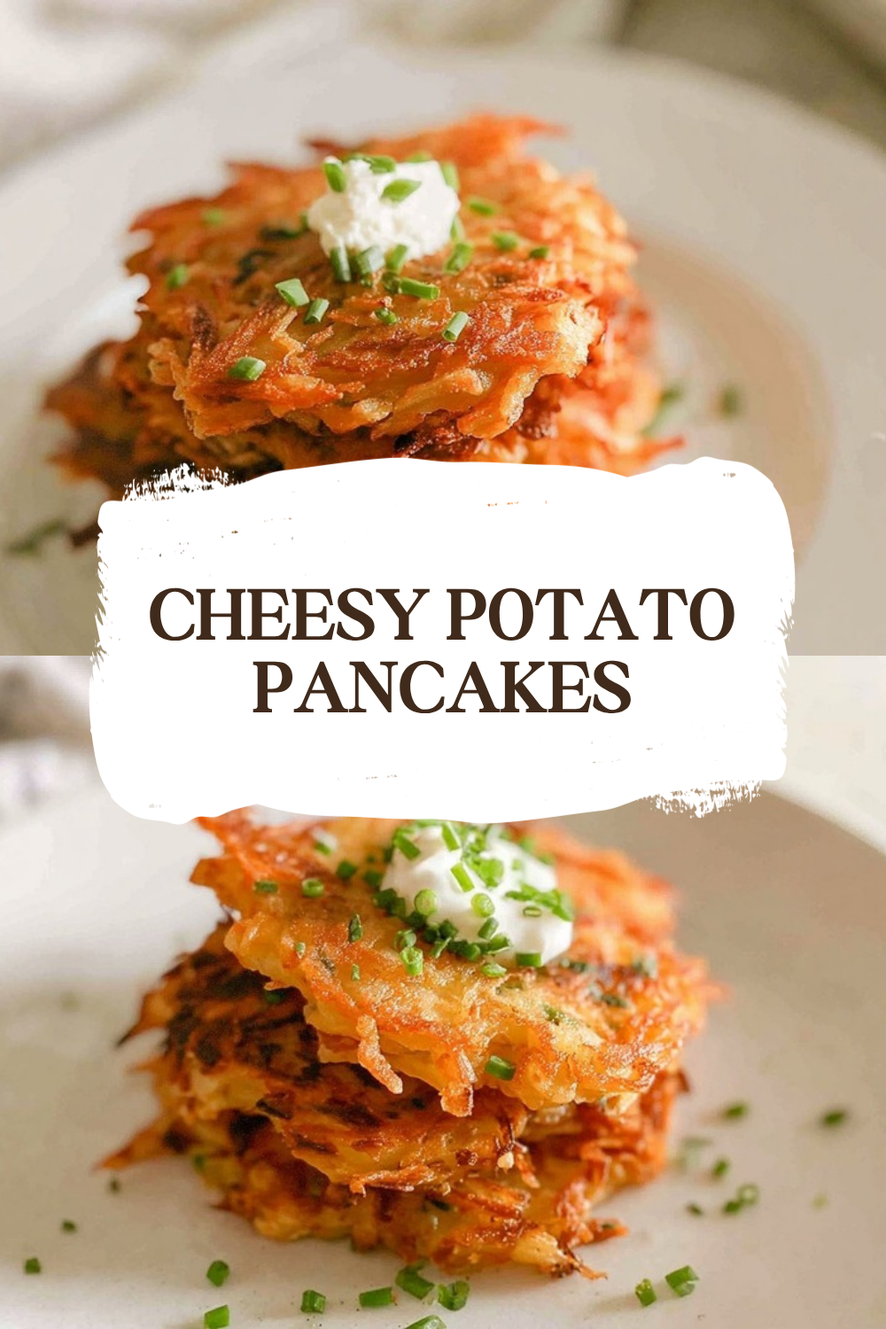 Cheesy Potato Pancakes