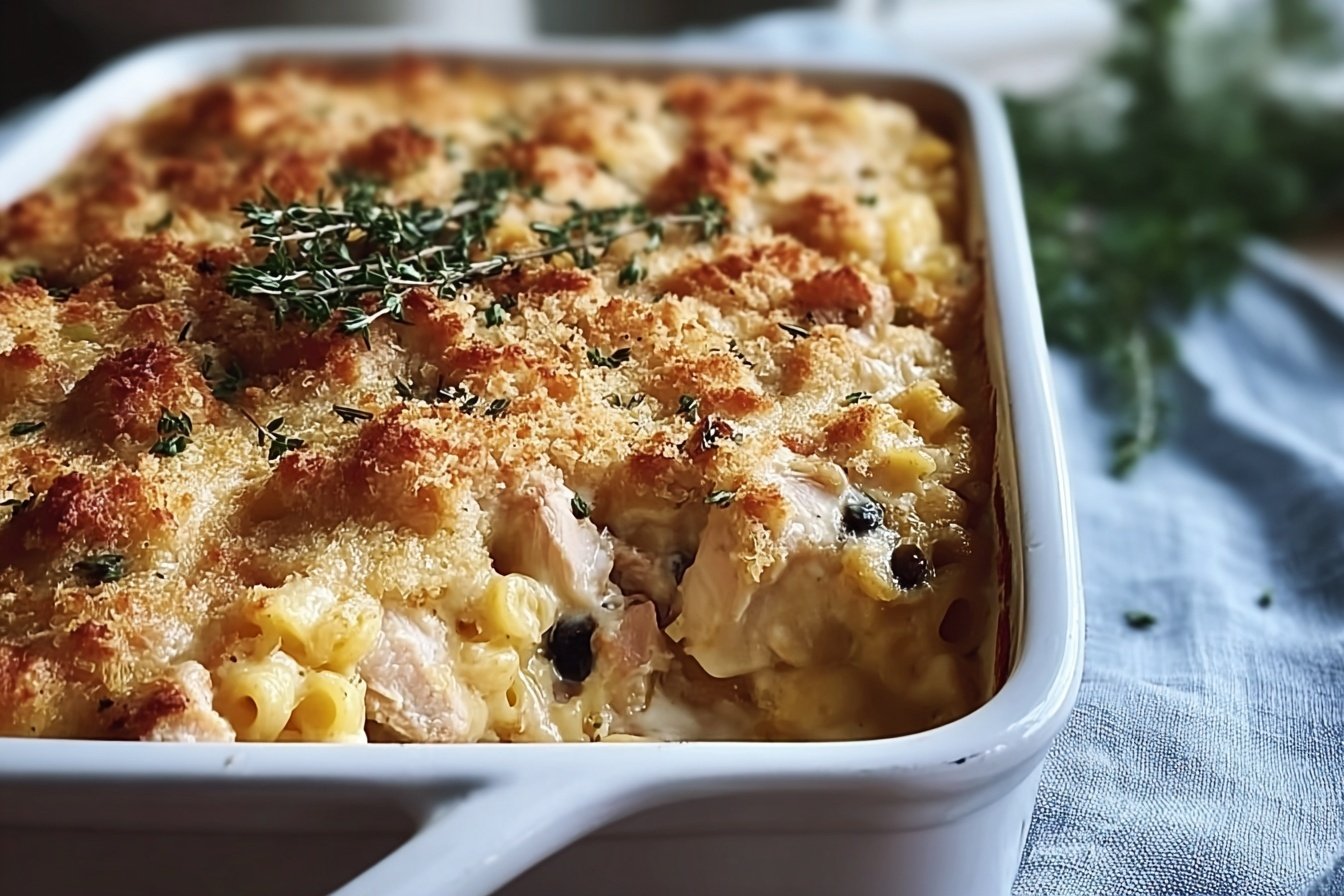 Chicken Cordon Bleu Casserole