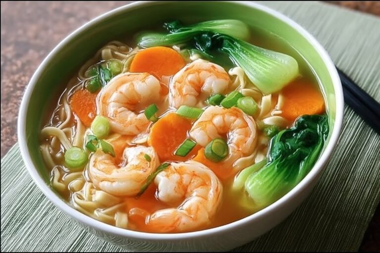 Chinese Rice Noodle Soup With Shrimp 13.Png