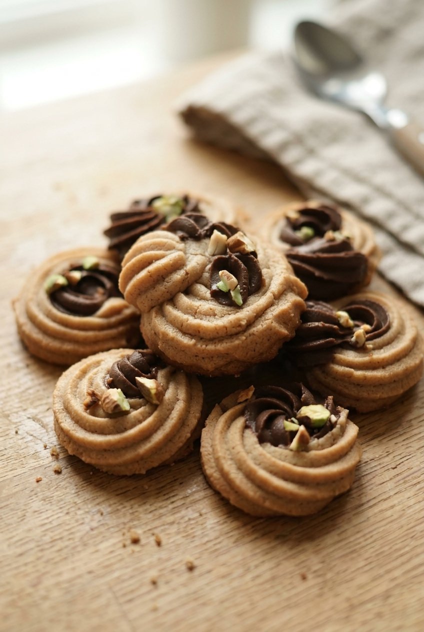 Coffee Butter Cookies