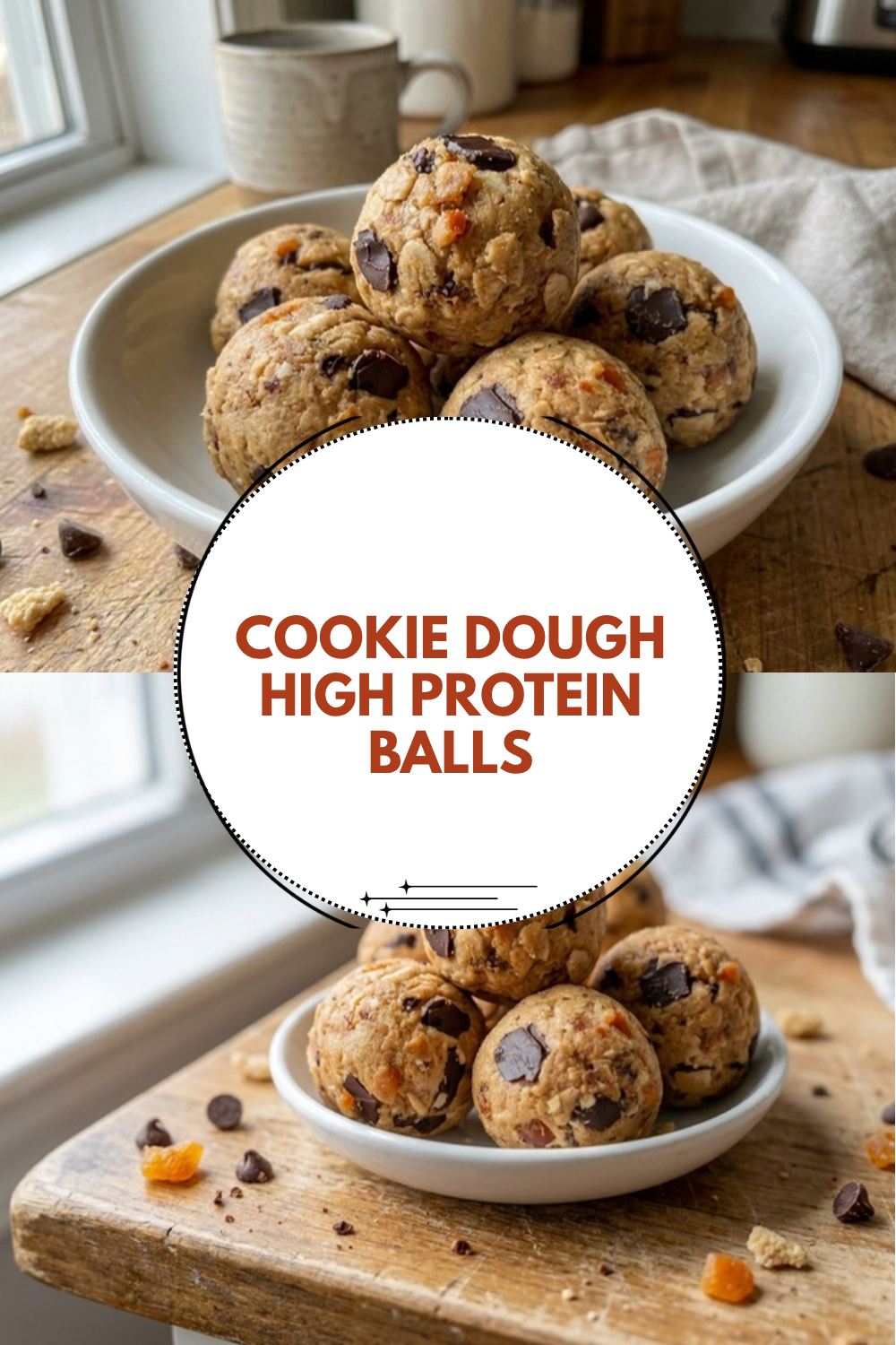 Cookie Dough Protein Bites No Bake Recipe 7 Cookie Dough High Protein Balls