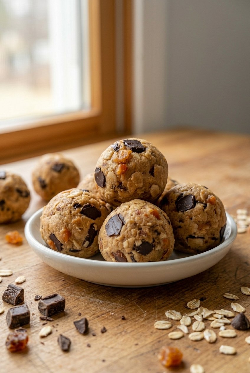 Cookie Dough Protein Bites No Bake Recipe 6 Cookie Dough High Protein Balls
