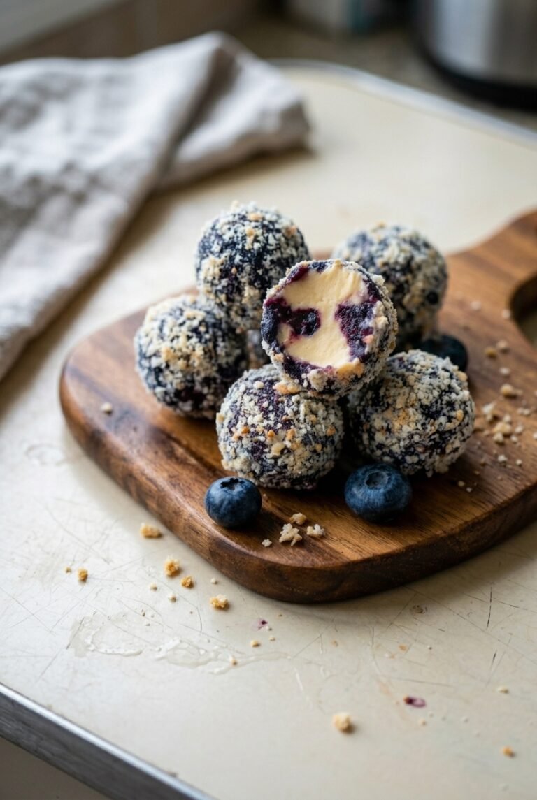 Creamy Blueberry Cheesecake Protein Balls 49.Png