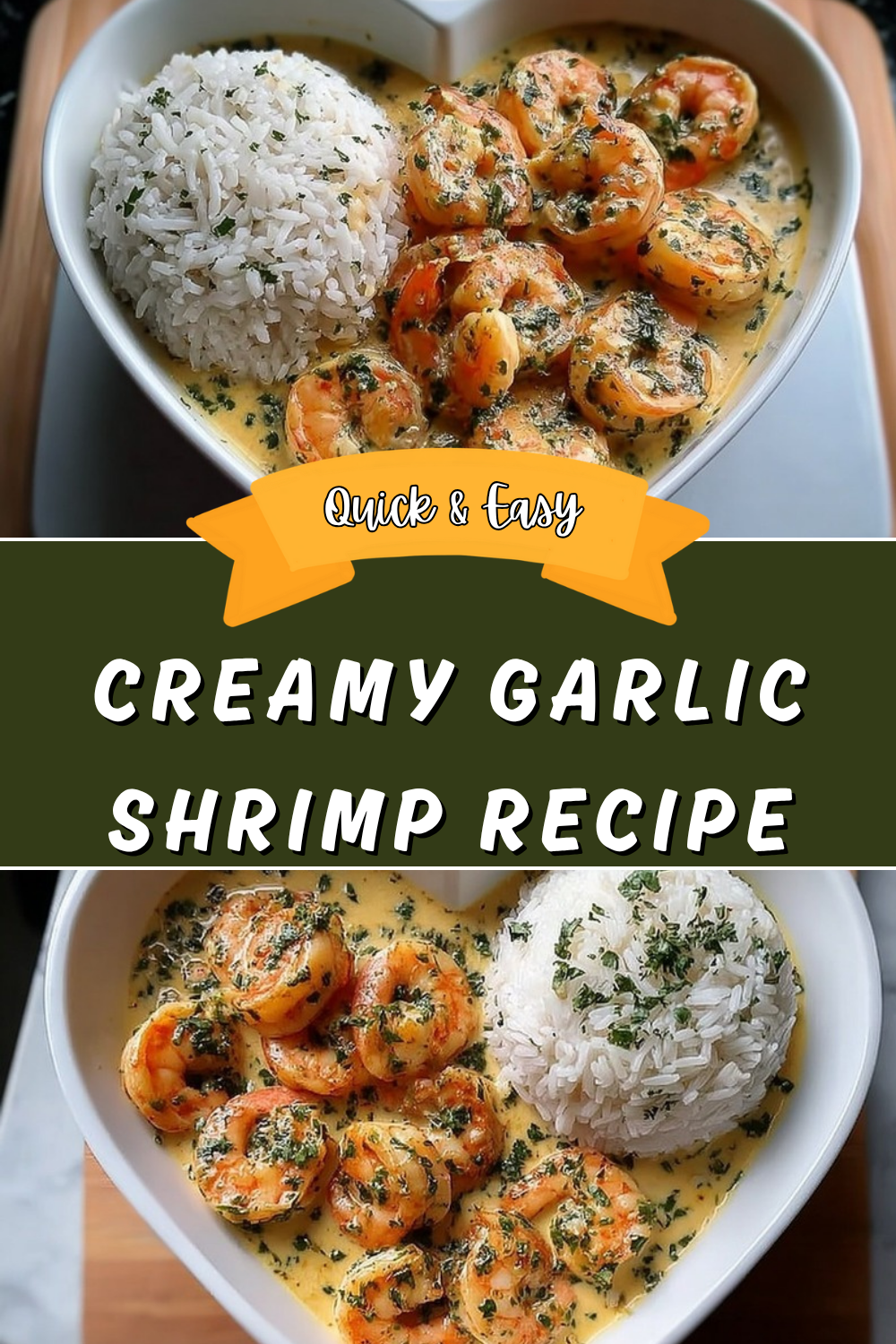 Creamy Garlic Shrimp Recipe