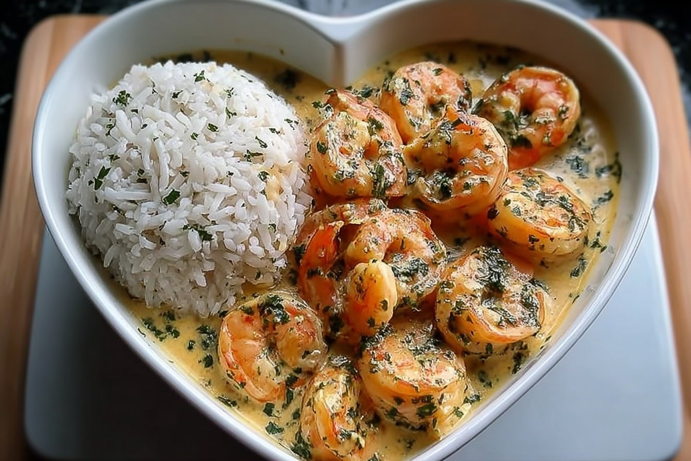 Creamy Garlic Shrimp Recipe