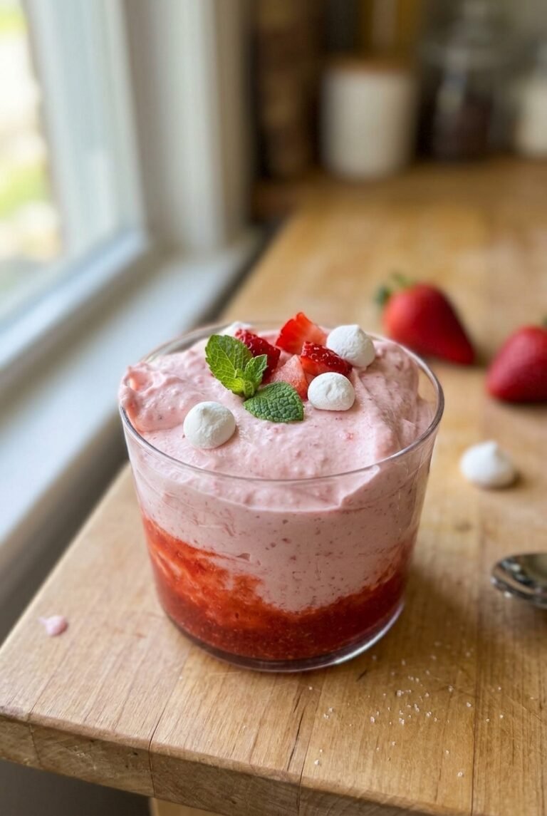 Easy Fresh Strawberry Mousse 98.Png