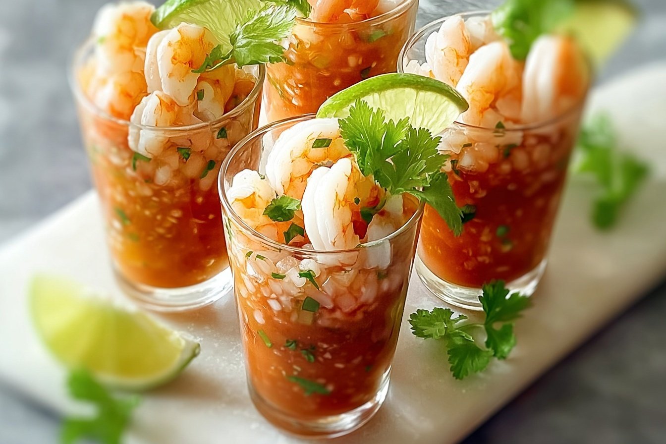 Easy Shrimp Cocktail Shooters