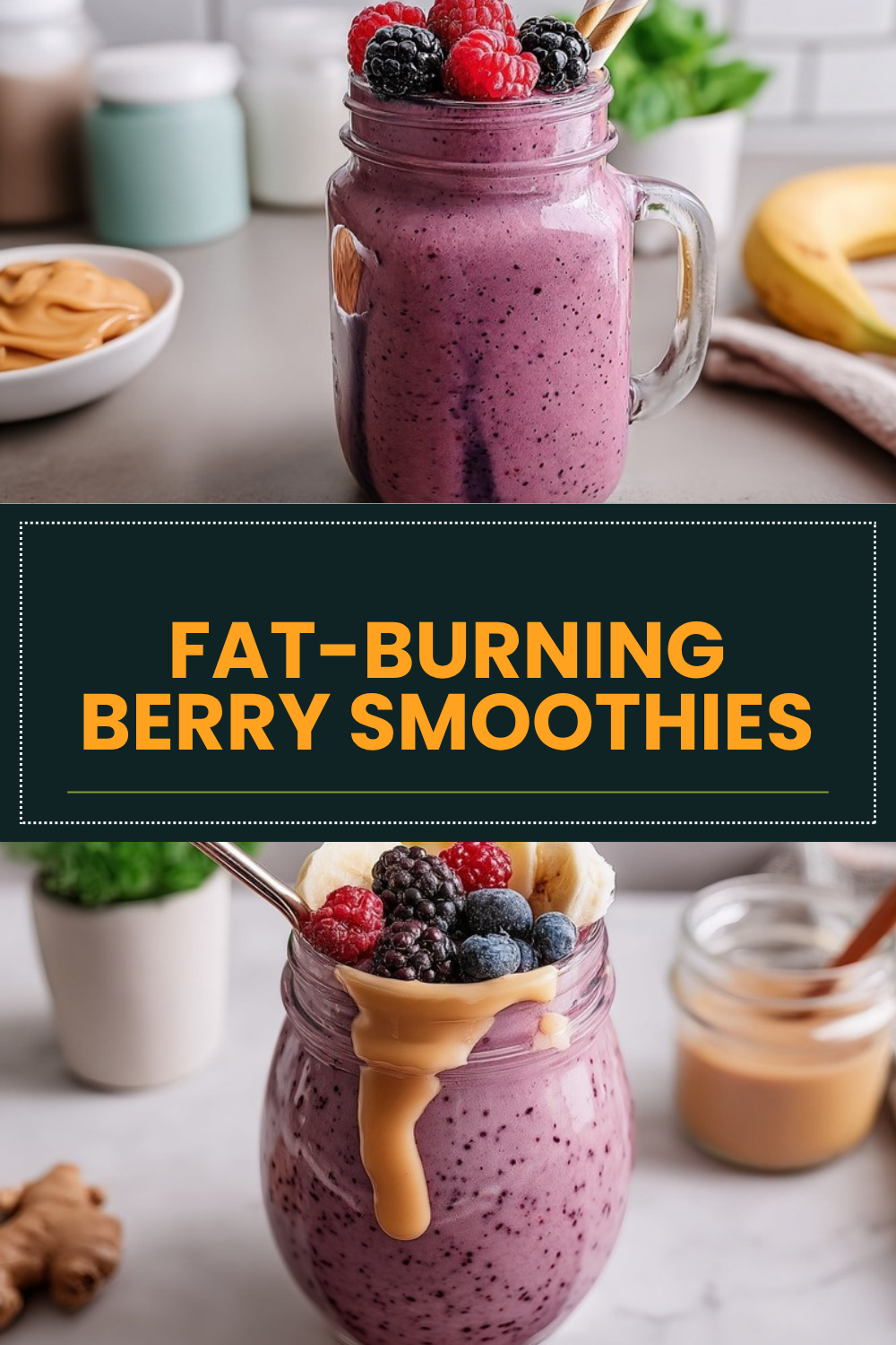 Fat-Burning Berry Smoothies