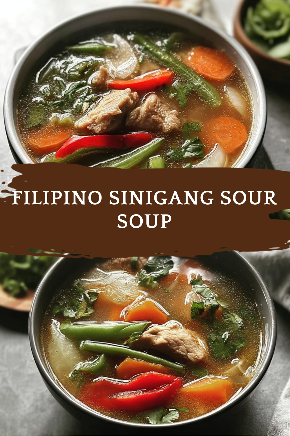Filipino Sinigang Sour Soup