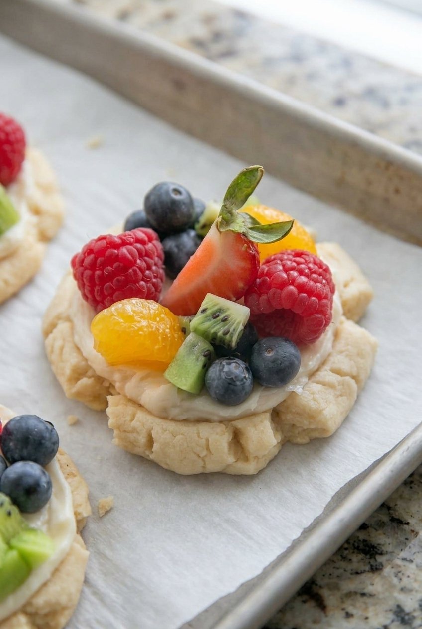 Fruit Pizza Cookies