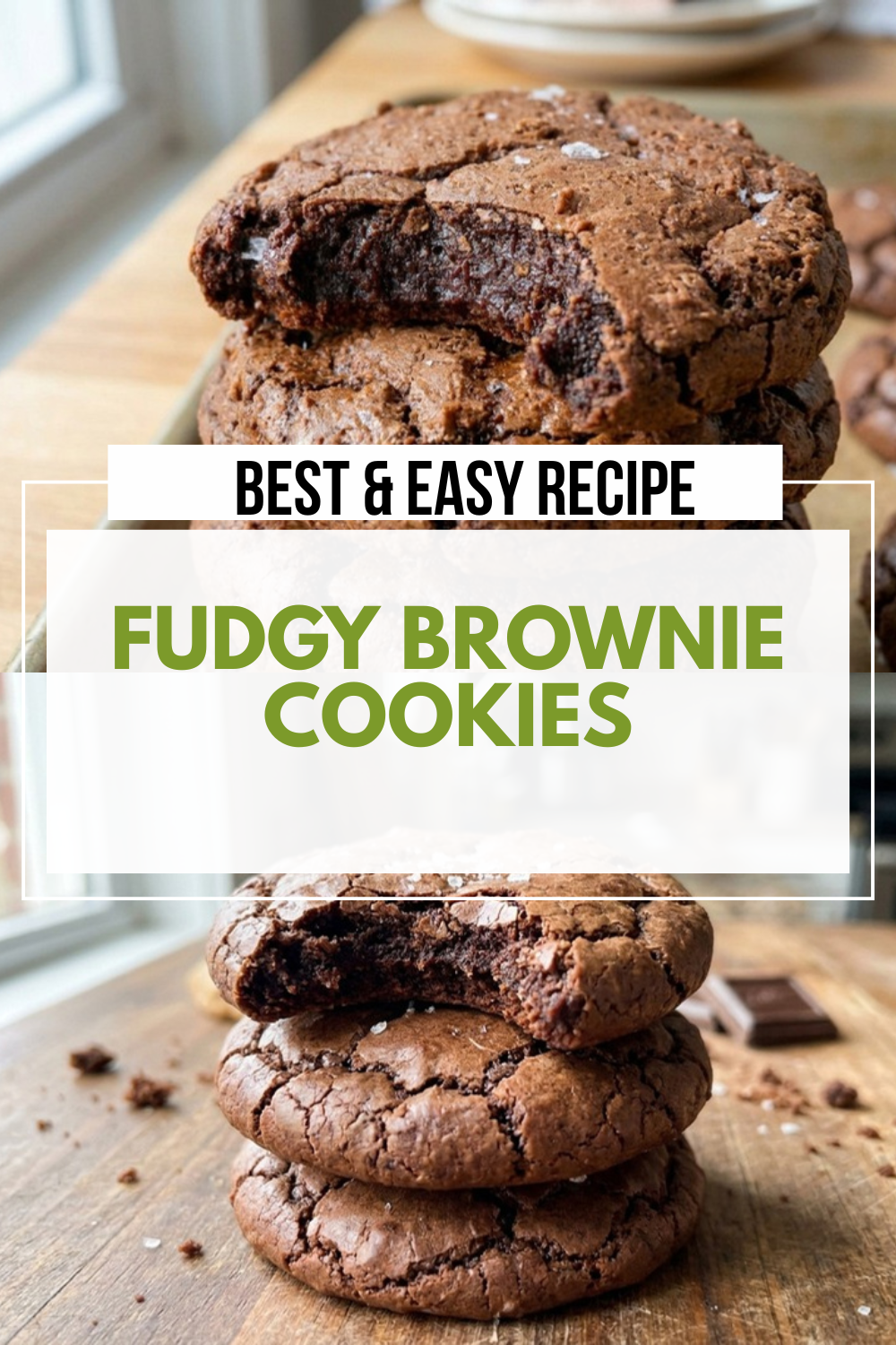 Fudgy Brownie Cookies
