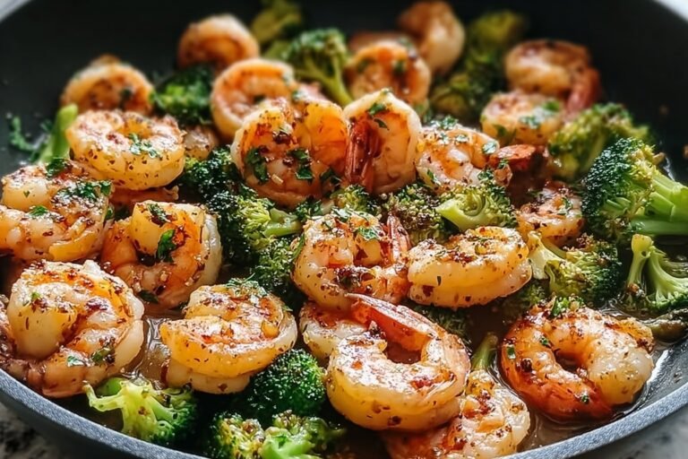 Garlic Butter Shrimp And Broccoli 16.Png