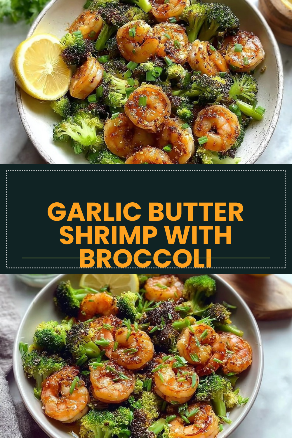 Garlic Butter Shrimp With Broccoli