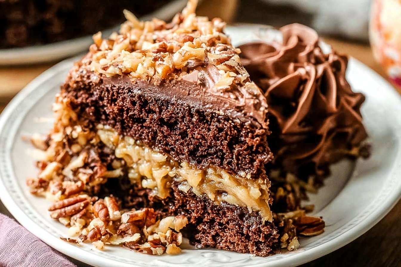 German Chocolate Cake Recipe Classic Homemade 6 German Chocolate Cake