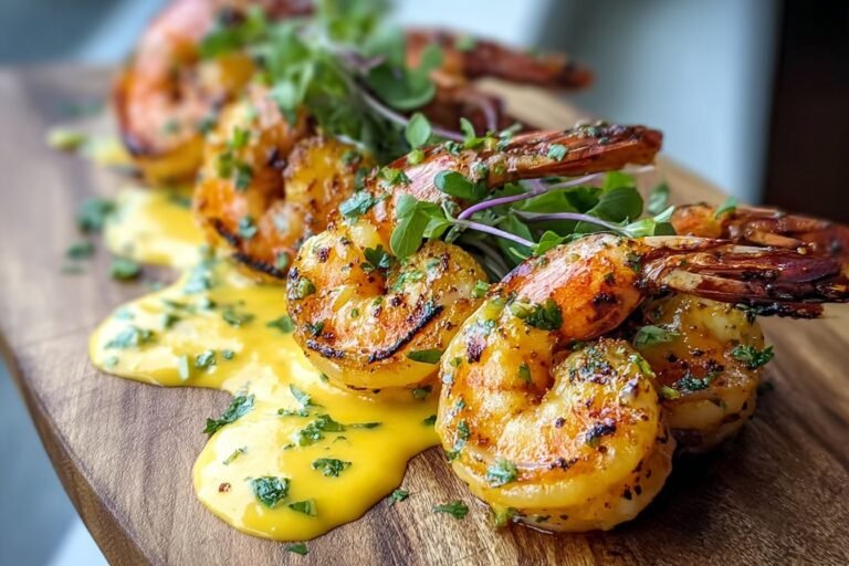 Grilled Shrimp With Spicy Mango Lime Coulis 59.Png
