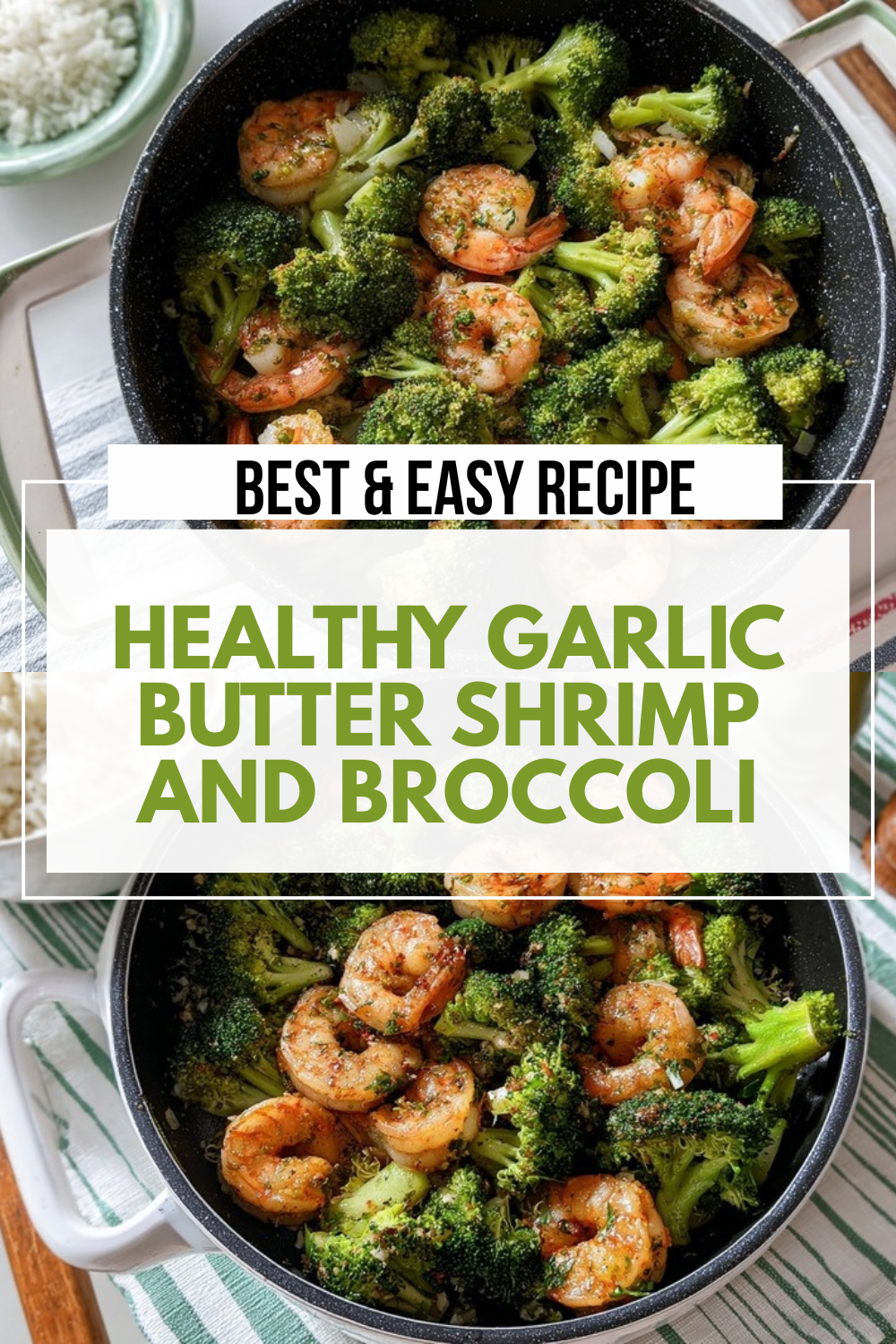 Healthy Garlic Butter Shrimp And Broccoli