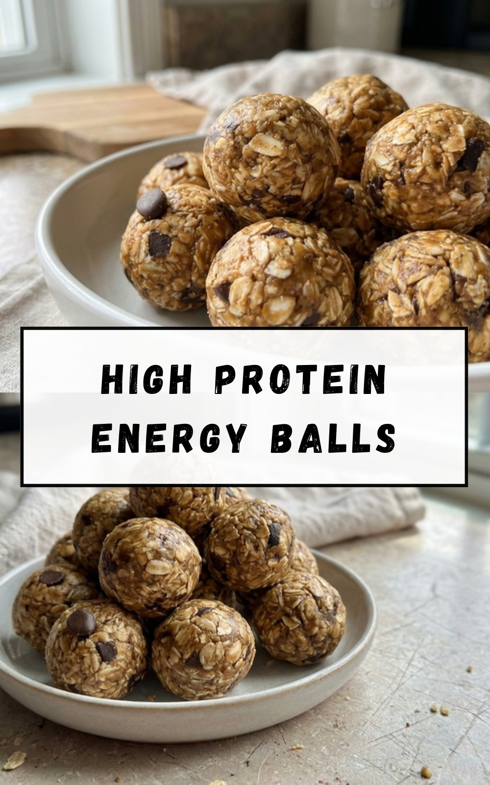 High Protein Energy Balls