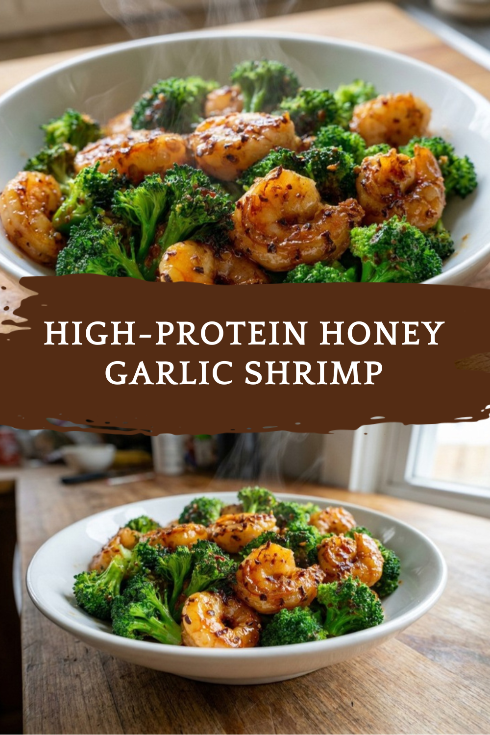High-Protein Honey Garlic Shrimp