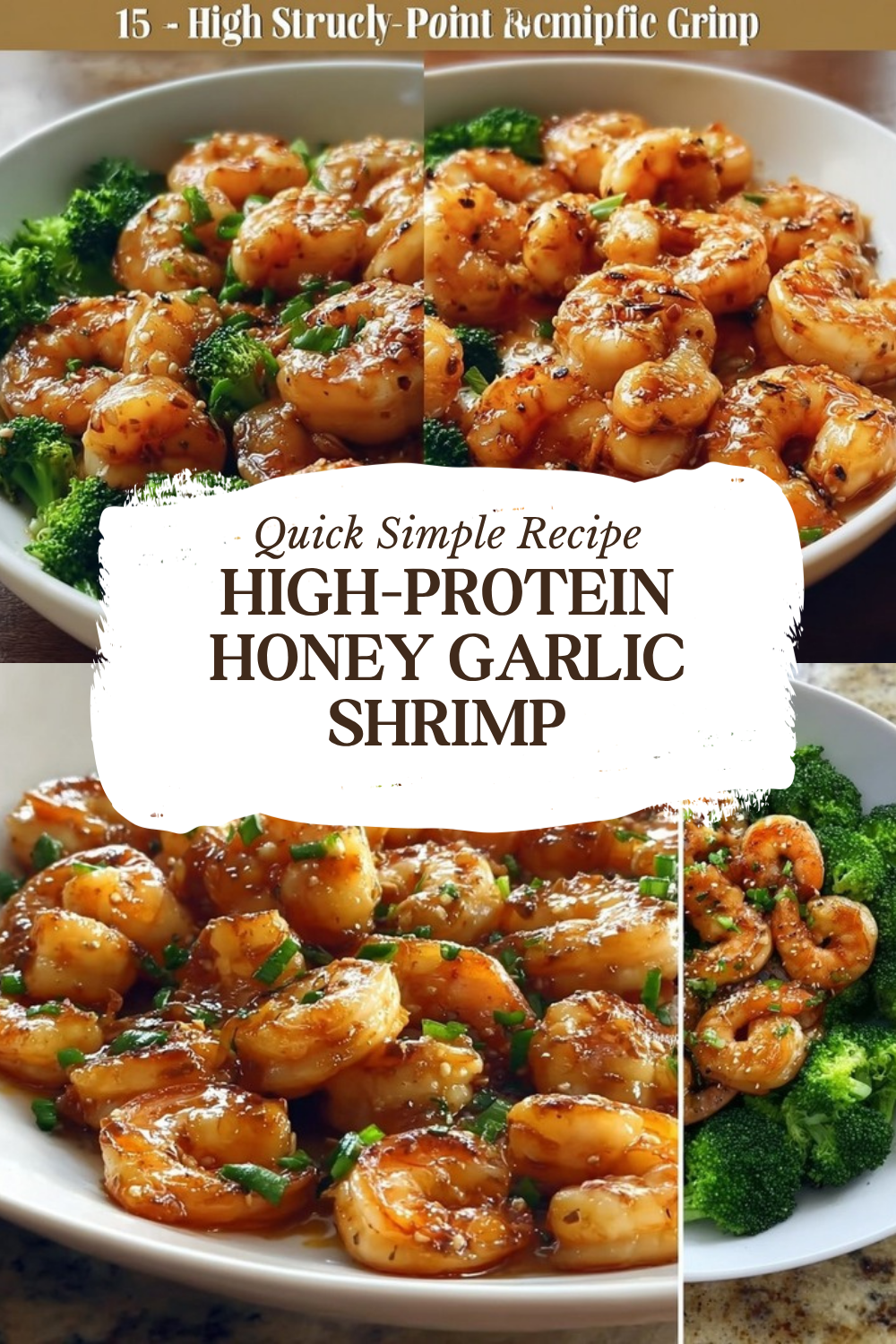 High-Protein Honey Garlic Shrimp