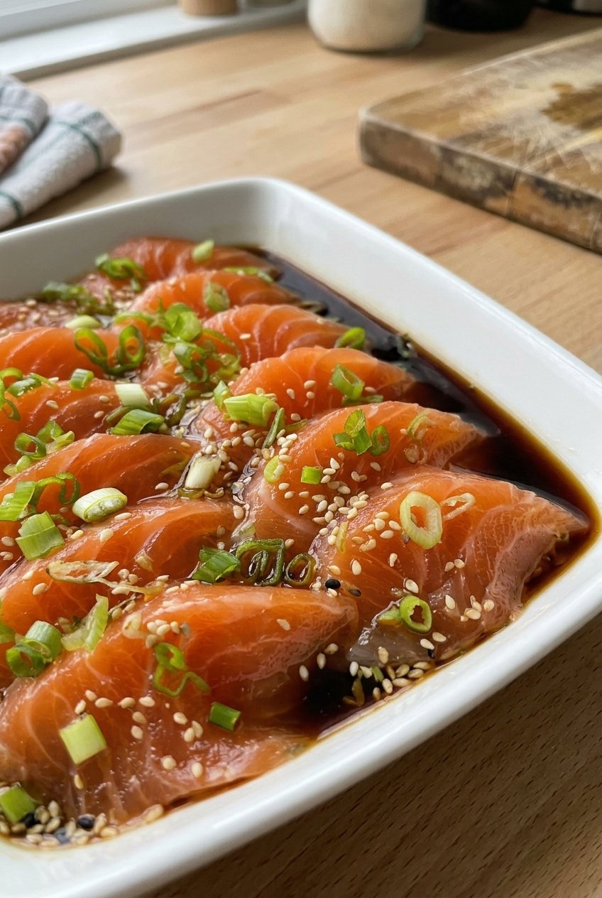 Homemade Salmon Sashimi 18.Png