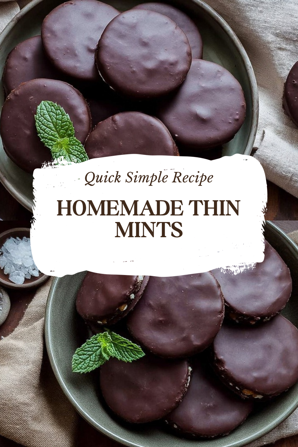 Homemade Thin Mints