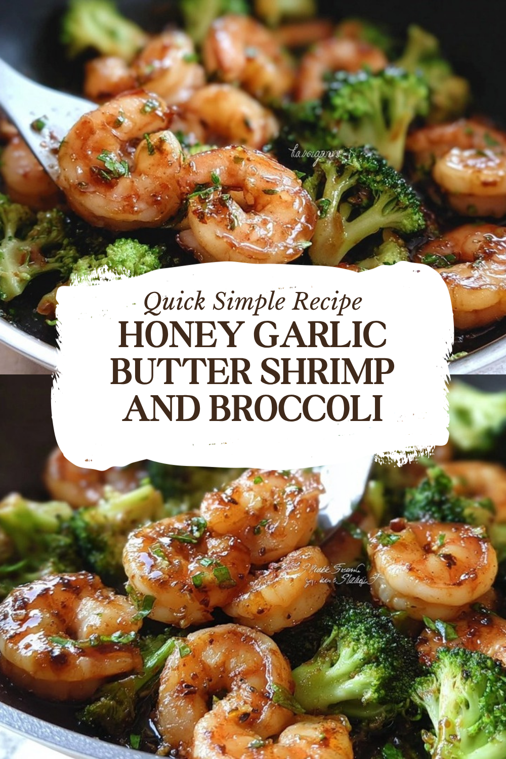 Honey Garlic Butter Shrimp And Broccoli