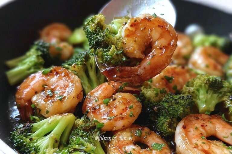Honey Garlic Butter Shrimp And Broccoli 90.Png