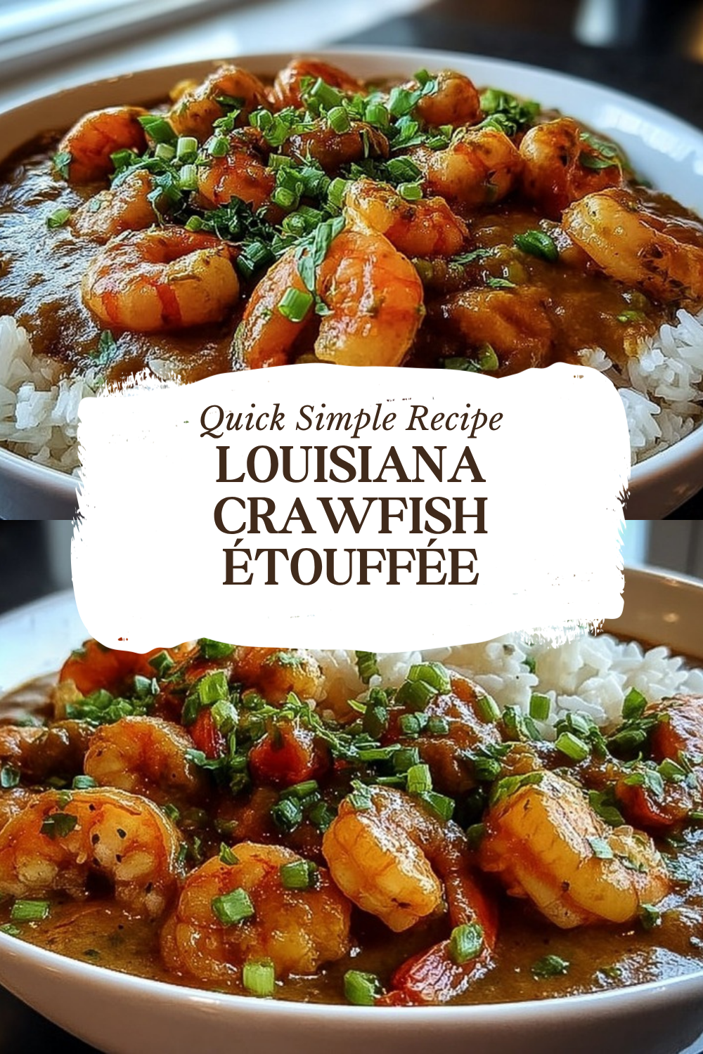 Louisiana Crawfish Étouffée