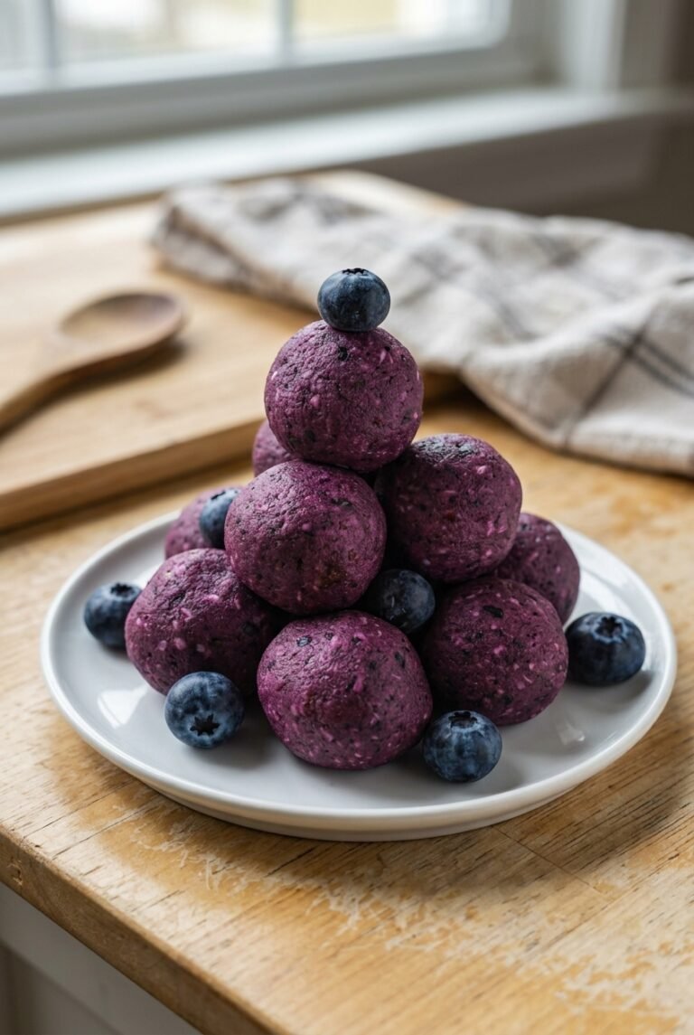 Low Calorie Blueberry Protein Balls 13.Png