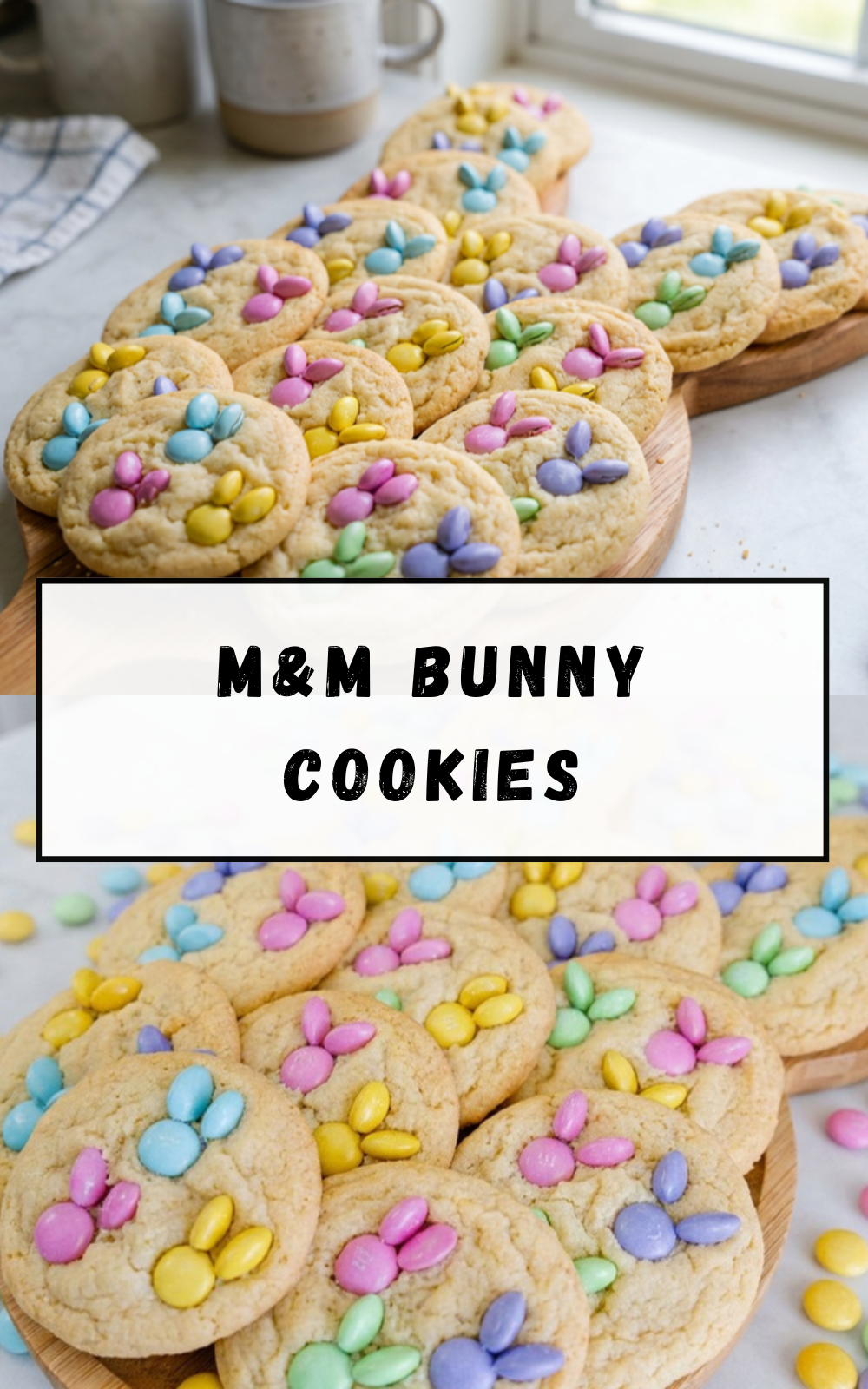 M&M Bunny Cookies