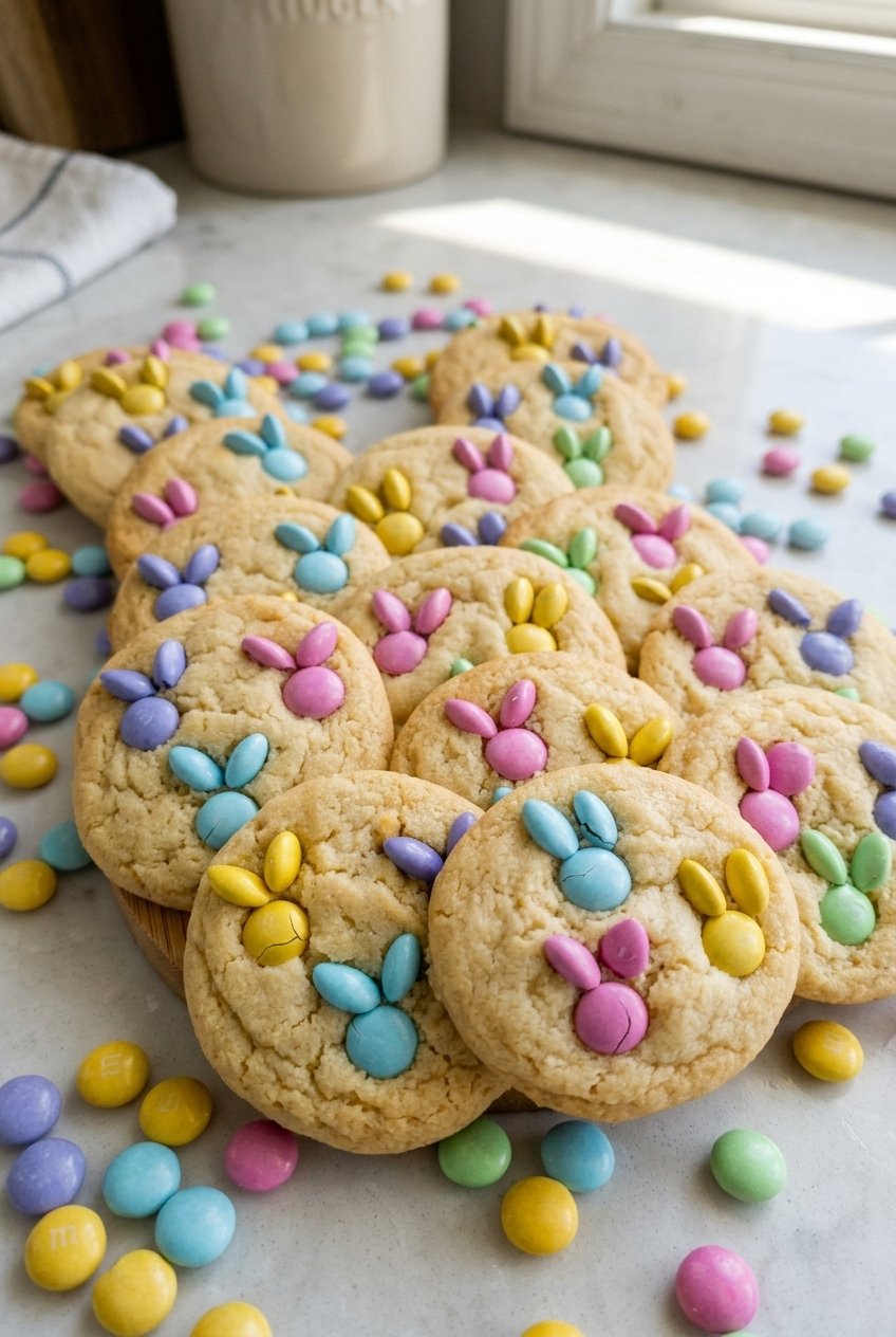 M&M Bunny Cookies