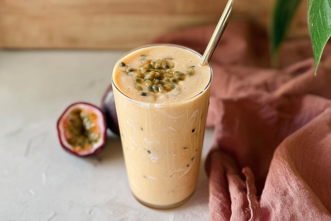 Mango Og Passionsfrugt Smoothie