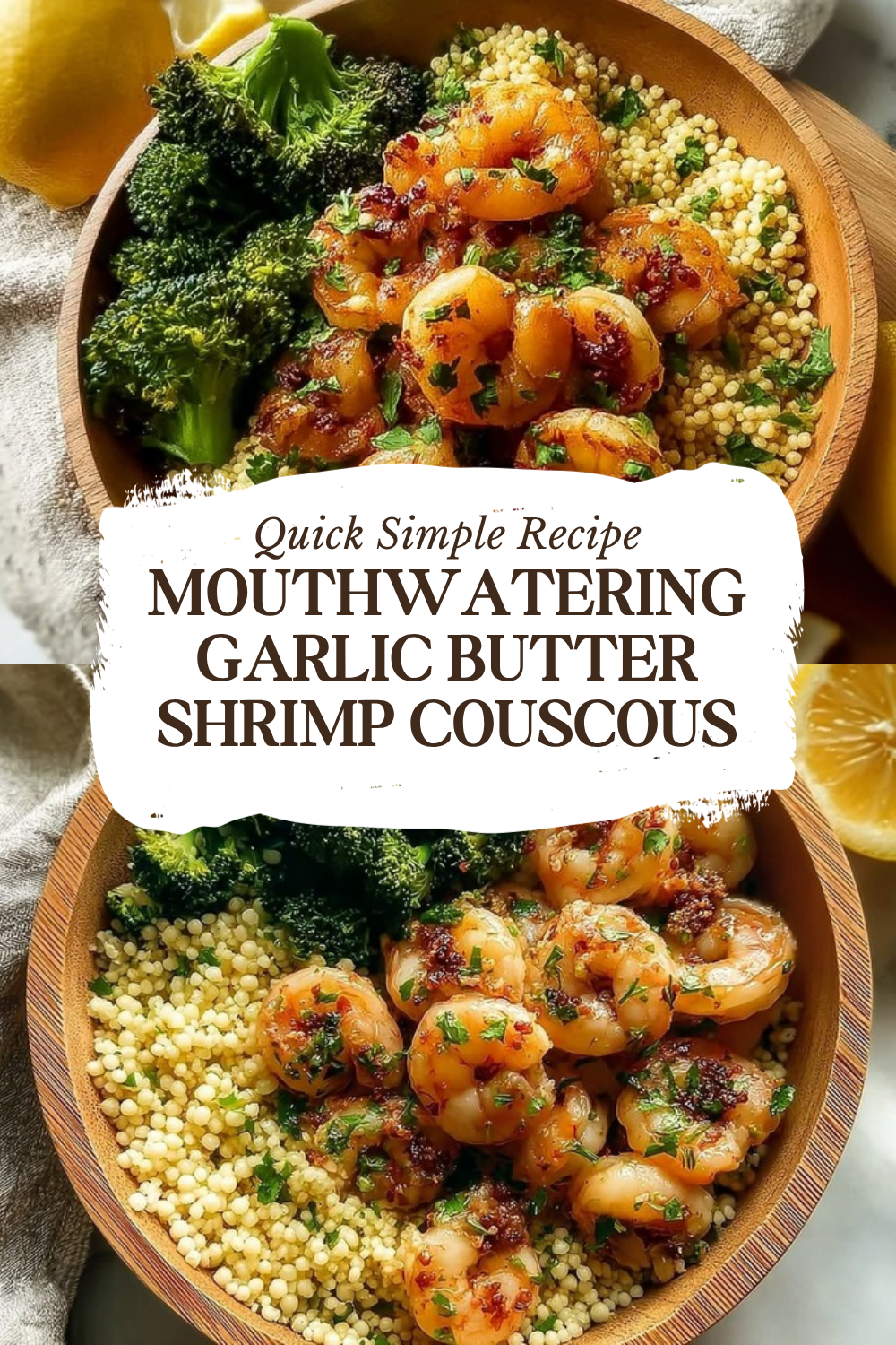 Mouthwatering Garlic Butter Shrimp Couscous
