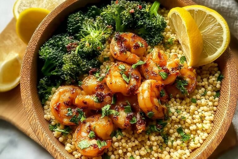 Mouthwatering Garlic Butter Shrimp Couscous 98.Png