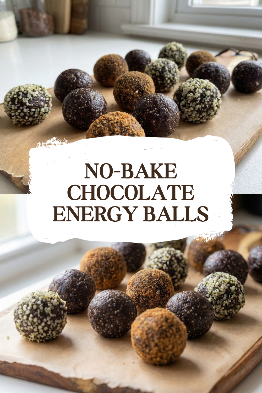 No-Bake Chocolate Energy Balls