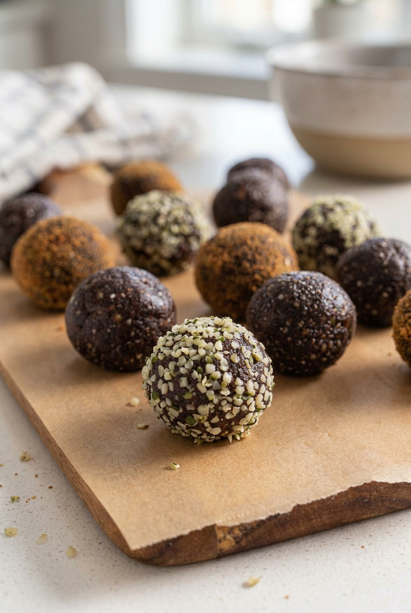 No-Bake Chocolate Energy Balls
