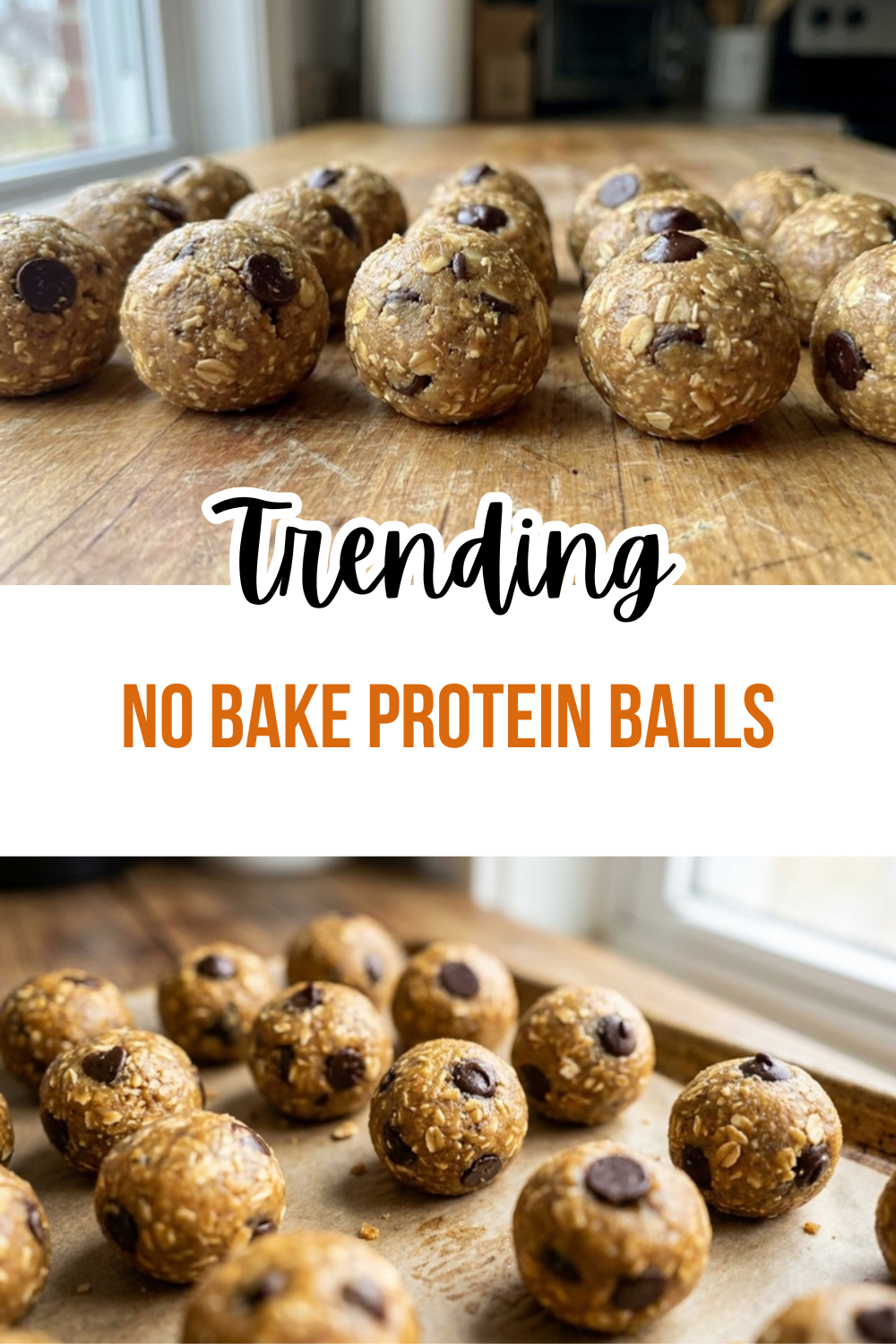 No Bake Protein Balls
