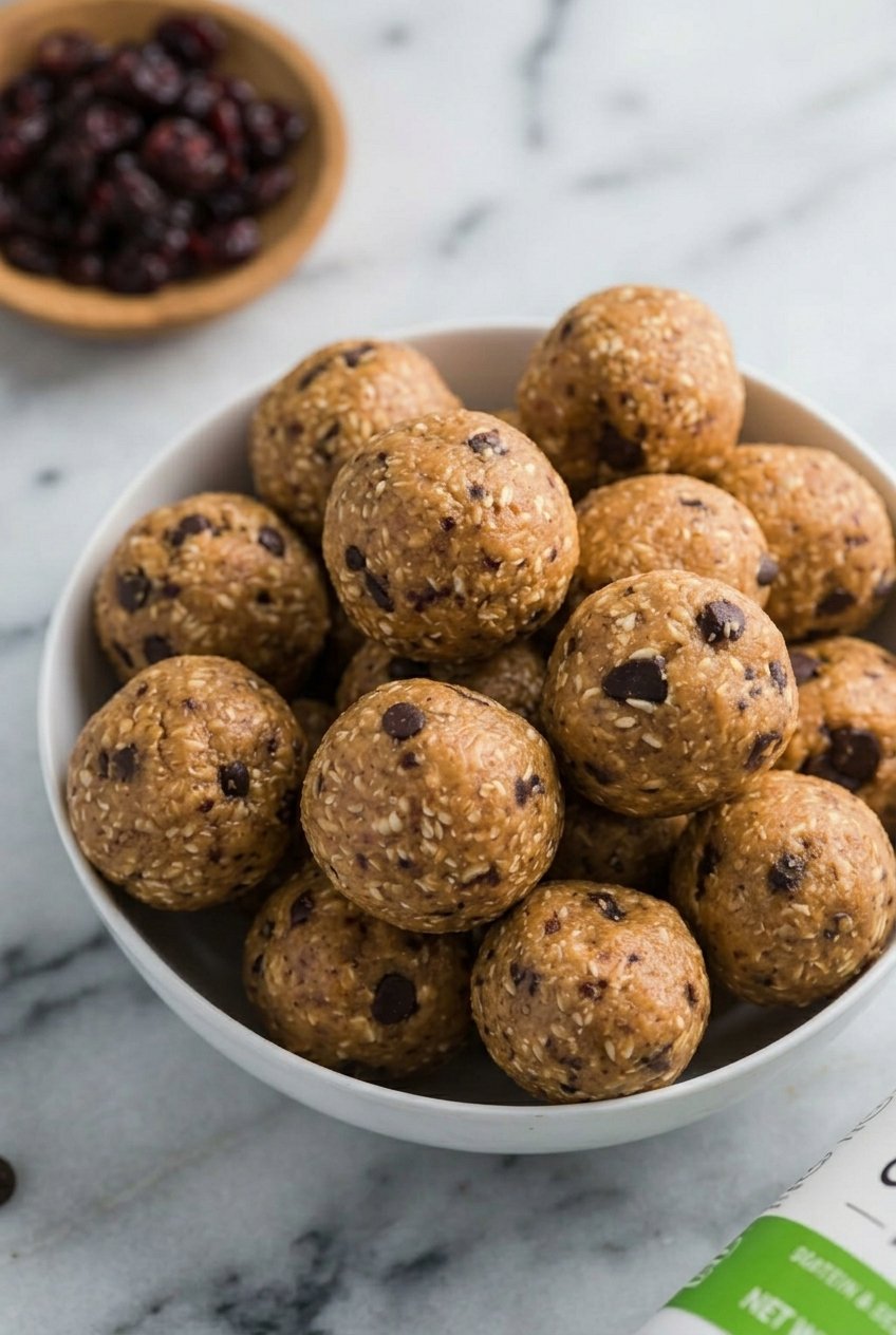 No Bake Protein Balls