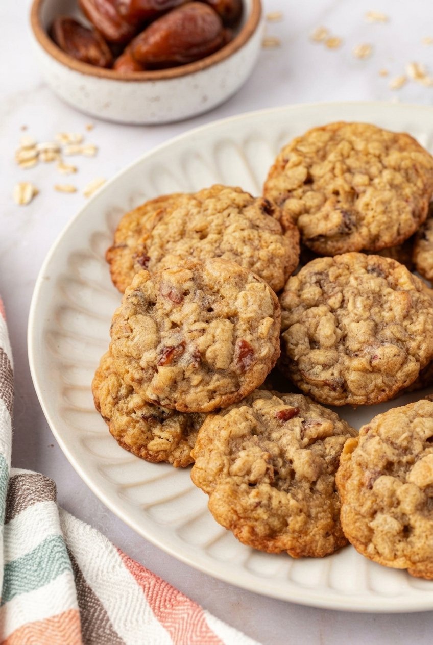 Oatmeal Date Cookies