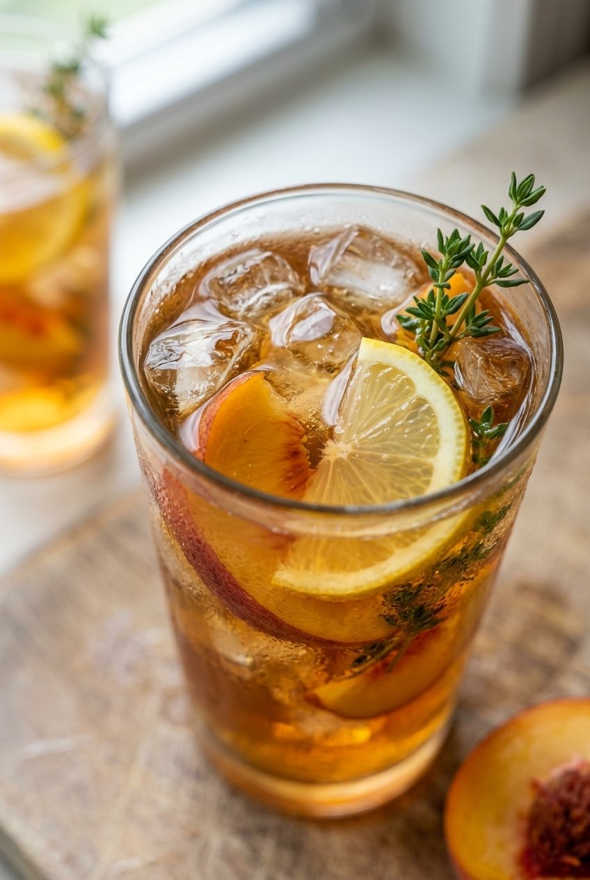 Peach Thyme Iced Tea 78.Png