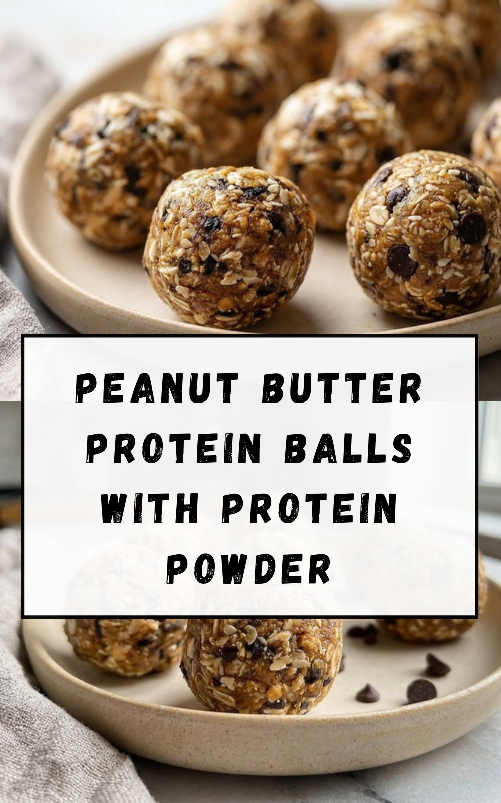 Peanut Butter Protein Balls With Protein Powder