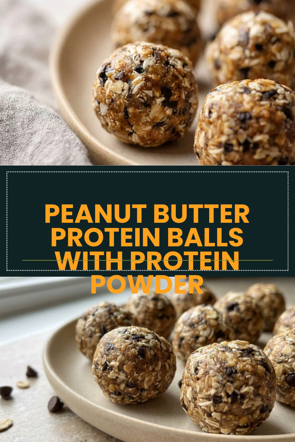 Peanut Butter Protein Balls With Protein Powder