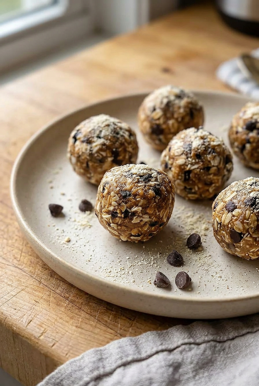 Peanut Butter Protein Balls With Protein Powder