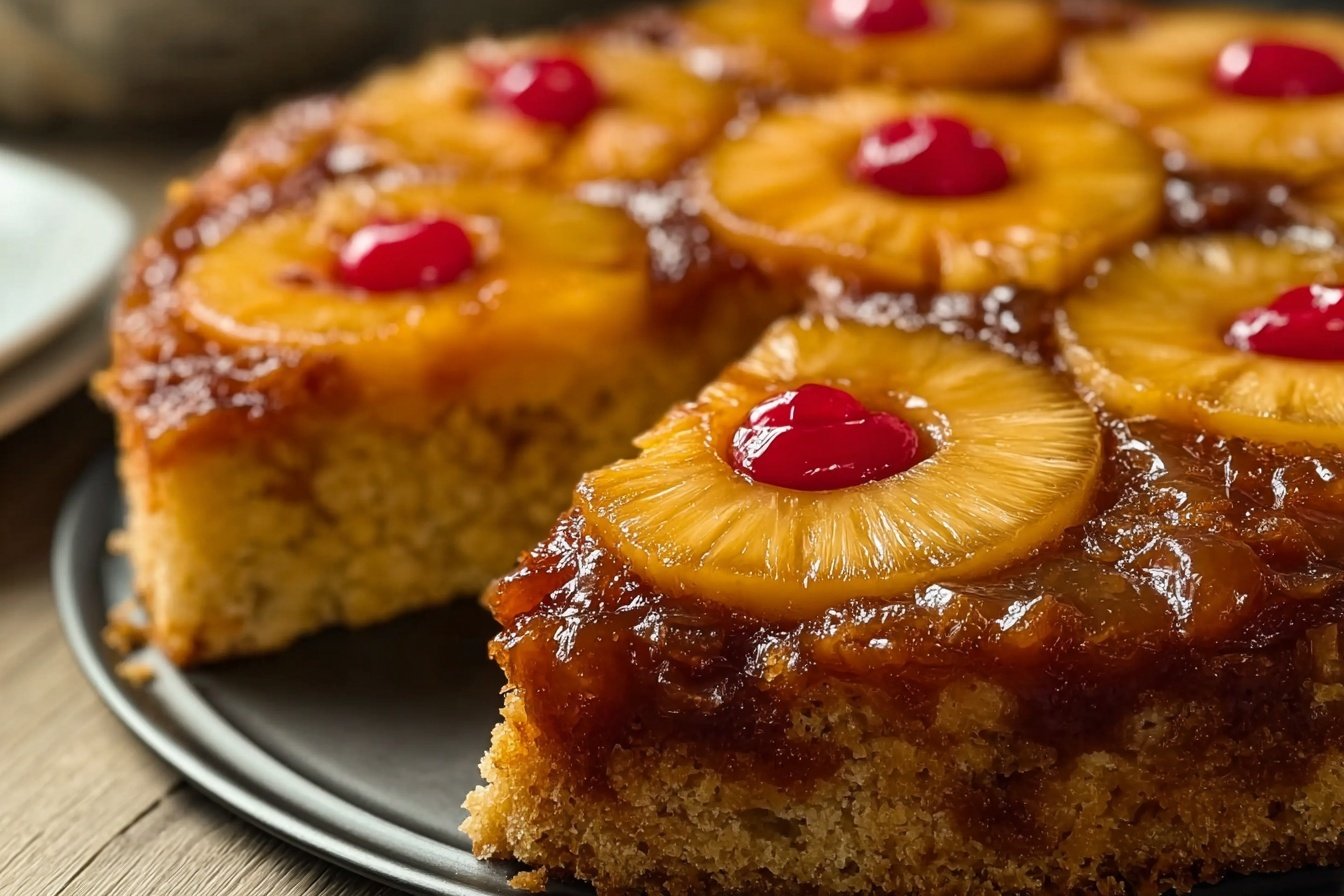 Pineapple Upside Down Cake