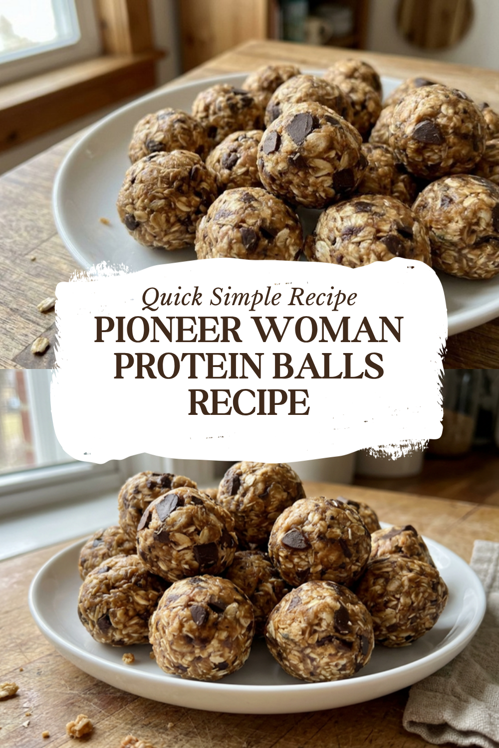 Pioneer Woman Protein Balls Recipe